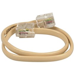 Jackson Modular Telephone Lead 30cm (Beige)