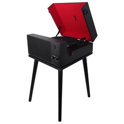 Flea Market Stylish Turntable Combo with Bluetooth (Black)