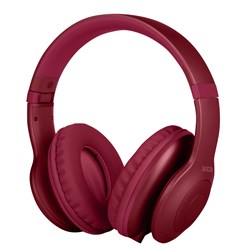 XCD Wireless Bluetooth Over-Ear Headphones (Burgundy)
