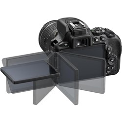 Nikon D5600 DSLR with AF-P DX 18-55mm VR Lens