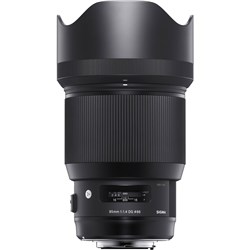 Sigma 85mm f/1.4 DG HSM Art Lens (Canon)