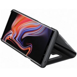 Samsung Clear View Standing Cover for Galaxy Note 9 (Black)