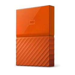 WD My Passport 4TB Portable Hard Drive USB 3.0 (Orange)