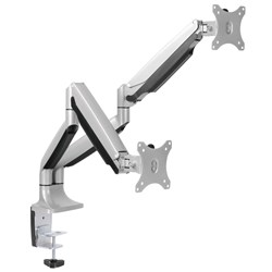 EzyMount Ergovida Gas Spring Double Arm Monitor Arm