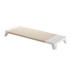 Pallo Woody Desktop Monitor Stand with Integrated Wireless Charger