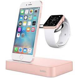 Belkin Valet Charge Dock for Apple Watch & iPhone (Rose Gold)