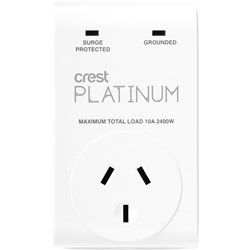 Crest Platinum Single Socket Surge Protector
