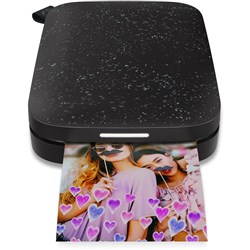 HP Sprocket Pocket Photo Printer 2nd Edition Bundle (Noir)