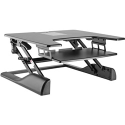 EZYmount Ergovida S04.2B Desktop Workstation (Black)