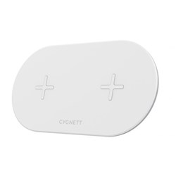 Cygnett TwoFold Dual Wireless Desk Charger