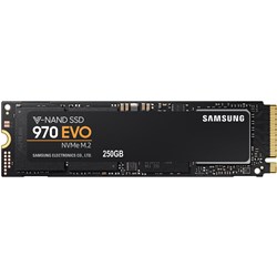 Samsung 970 EVO NVMe M.2 SSD 250GB