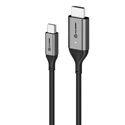 ALOGIC Ultra Mini DisplayPort 1.4 to HDMI 2.0 Active Cable (2m)