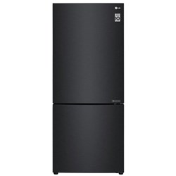 LG GB-455MBL 420L Bottom Mount Fridge (Matte Black)