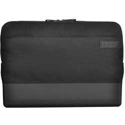 EVOL Byron Water Resistant 13.3' Laptop Sleeve Case with Molded Base (Black)