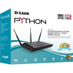 D-Link Python DSL-2888A AC1600 Dual Band Wireless Gigabit Modem Router