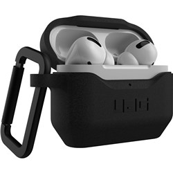 UAG Silicone Case for Apple Airpods Pro (Black/Orange)