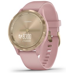 Garmin Vivomove 3S Hybrid Smart Watch (Light Gold/Dust Rose)