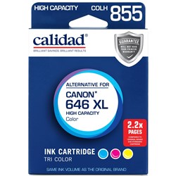 Calidad High Yield Alternative Ink Cartridge for Canon PG-646XL (Tri-Colour)