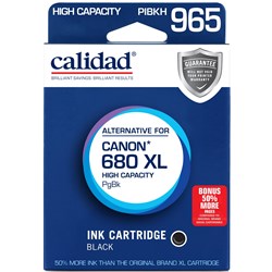 Calidad High Yield Alternative Ink Cartridge for Canon PGI-680XL (Black)