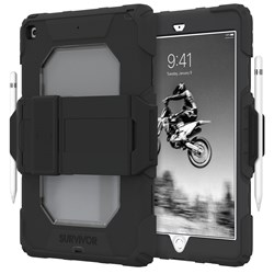 Griffin Survivor All-Terrain Case for iPad 10.2' [7th/8th/9th Gen] (Black)