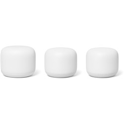 Google Nest Wifi Home Mesh Wi-Fi System 3pk (Base Router   2 x Wifi Extender Points)