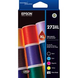 Epson 273XL Claria Premium High Capacity Ink Cartridge (Value Pack)