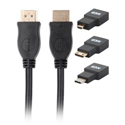 XCD Essentials High Speed HDMI Cable   Adapters 4K 4m
