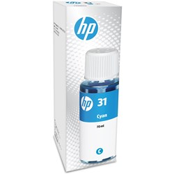HP 31 Cyan Original Ink Bottle