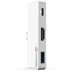 Alogic USB-C Dock Nano Mini with USB-A (Silver)