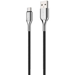 Cygnett Armoured USB-C to USB-A 3m Cable (Black)