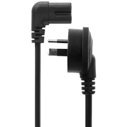 XCD Essentials Right Angle Figure 8 Power Cable (3m)