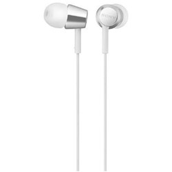 Sony MDR-EX155 In-Ear Headphones (White)