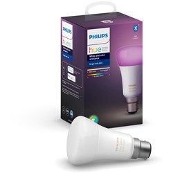 Philips Hue B22 A60 Colour Bluetooth Bulb