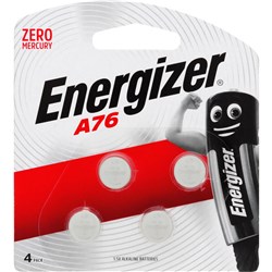 Energizer A76 Calculator Batteries (4pk)