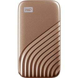 WD My Passport Portable SSD [1TB] (Gold)