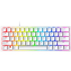 Razer Huntsman Mini 60% Optical Gaming Keyboard Mercury Edition (Linear Red Switch)