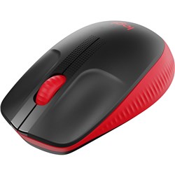 Logitech M190 Wireless Mouse (Red)