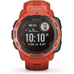Garmin Instinct Solar (Flame Red)