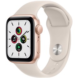 Apple Watch SE 40mm Gold Aluminium Case GPS