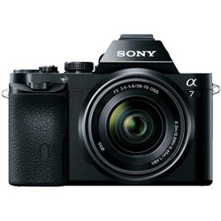 Sony Alpha A7 Full Frame Mirrorless Camera with 28-70mm Lens