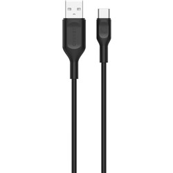 Cygnett Charge & Connect USB-C to USB-A Cable 2.2m (Black)