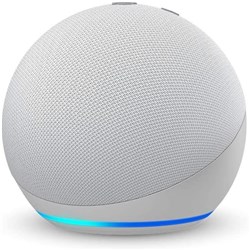 Amazon Echo Dot with Alexa (Gen 4) [Glacier White]