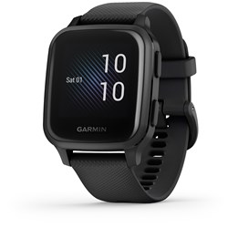 Garmin Venu SQ Music Edition Smart Watch (Black/Slate)