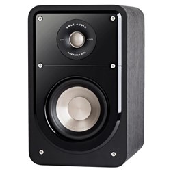 Polk Signature S15 Compact Bookshelf Speakers (Black)