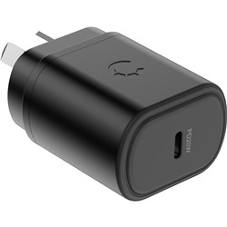 Cygnett PowerPlus 20W USB-C PD Wall Charger (Black)