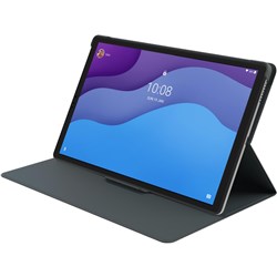Lenovo 10.1' Folio Case with Protective Screen Film for Tab M10 2nd Gen (Black)