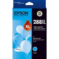 Epson 288XL DURABrite Ultra High Capacity Ink Cartridge (Cyan)