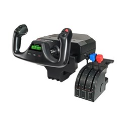 Logitech G Flight Simulator Yoke System with Throttle Quadrant