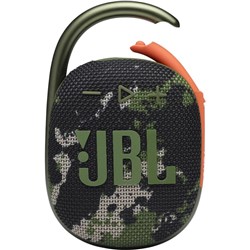 JBL Clip 4 Portable Bluetooth Speaker (Squad)