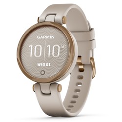 Garmin Lily Sport Smart Watch (Rose Gold/Light Sand)